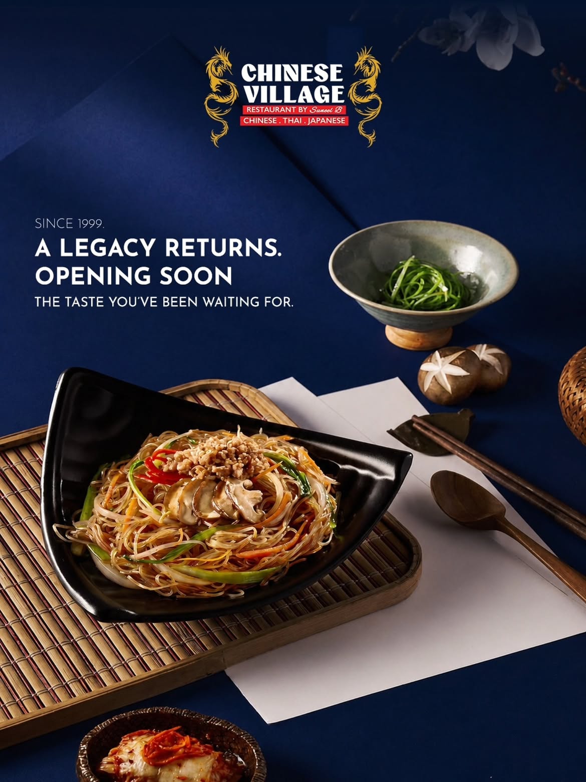 Chinese Village legacy announcement
